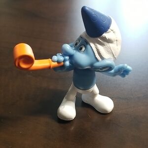 2013 Party Planner Smurf Cake Topper 3"